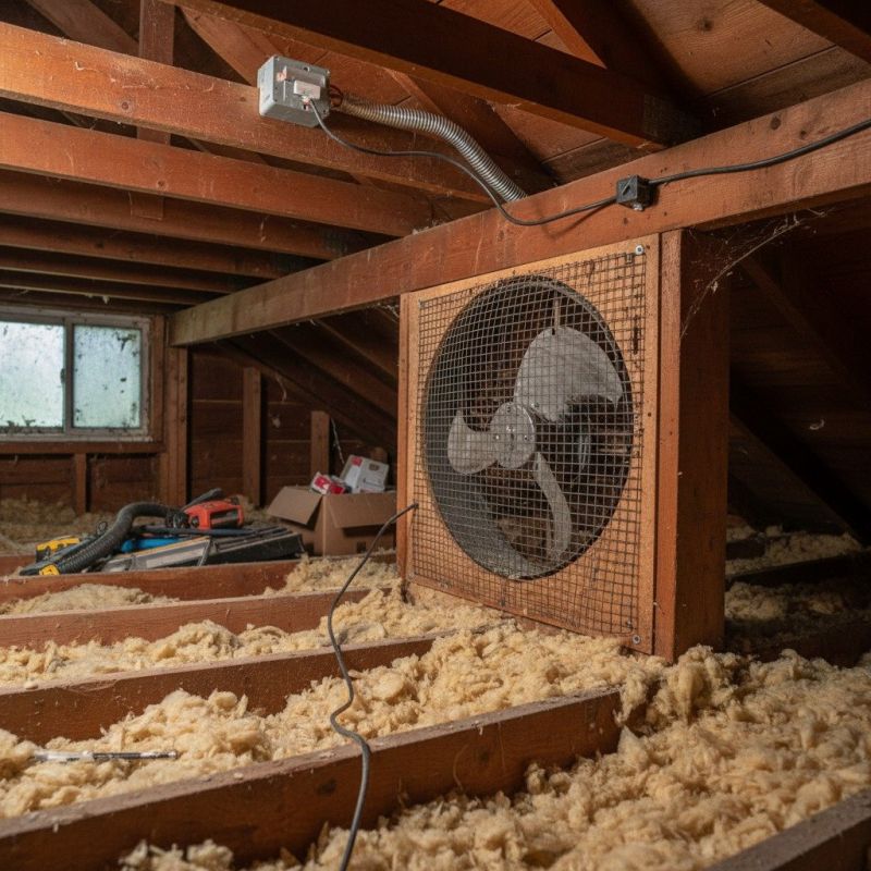 Attic Fan Installation in Provo, UT