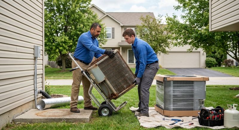 Central Air Unit Replacement in Cincinnati, OH