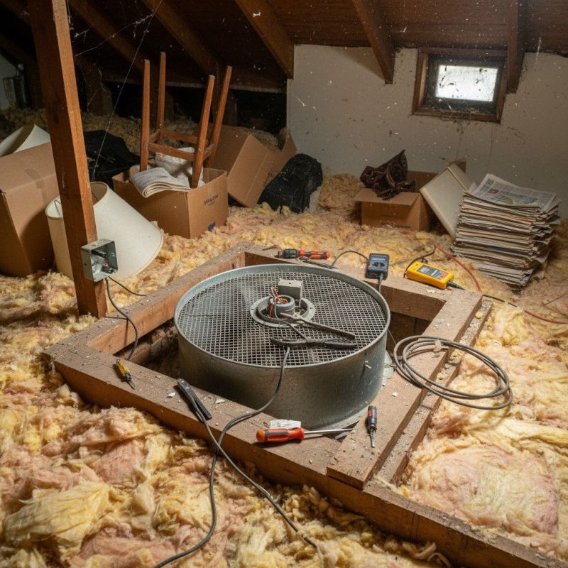 Attic Exhaust Fan Repair in Orem, UT