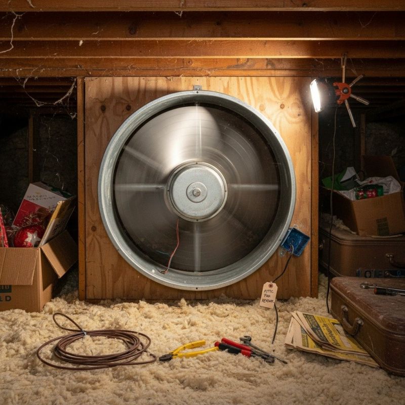 Attic Fan Repair in Orem, UT