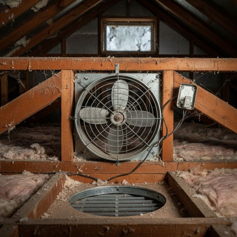 Attic Fan Replacement in Provo, UT