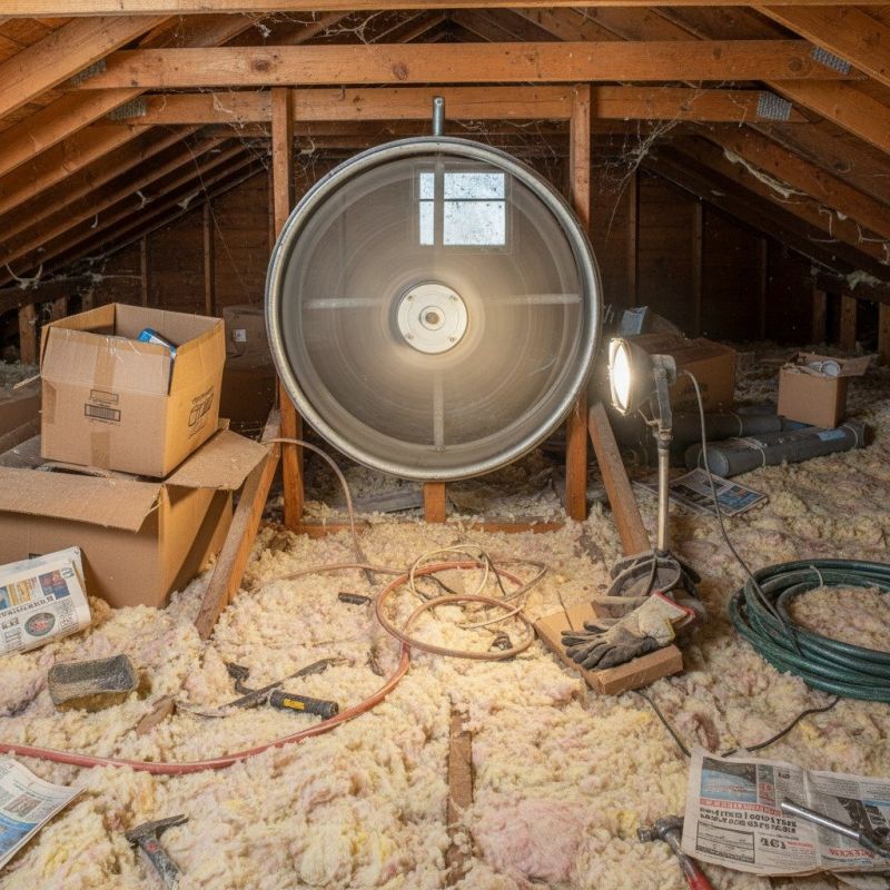Attic Fan Servicing in Orem, UT