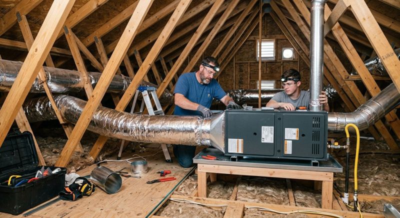 Attic Heating Installation in Kansas City, MO