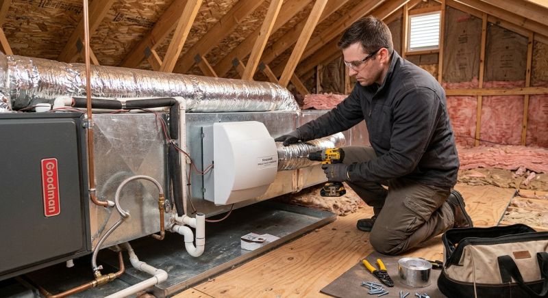 Attic Humidifier Installation in Naples, FL