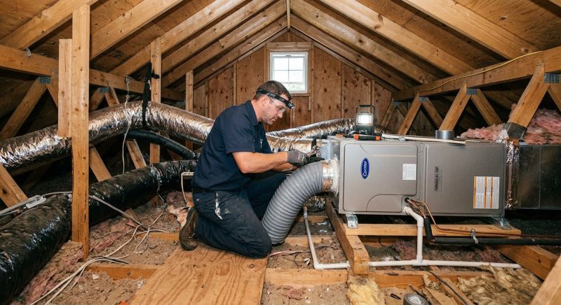 Attic Hvac Installation in Kansas City, MO