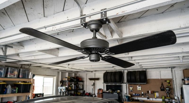 Garage Ceiling Fan Repair in Denver County, CO