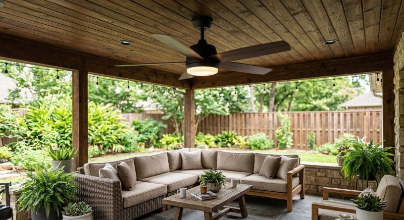 Porch Fan Installation in Alpharetta, GA