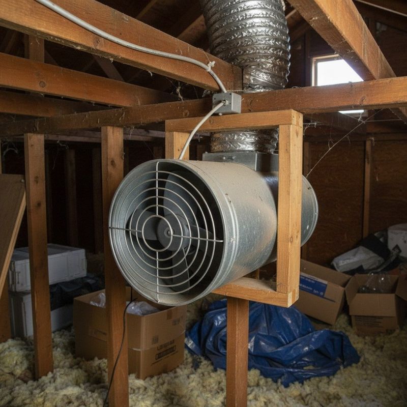 Solar Fan Installation in Provo, UT