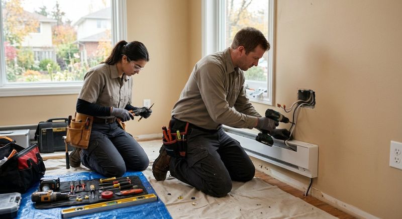 Wall Heating Installation in Kansas City, MO